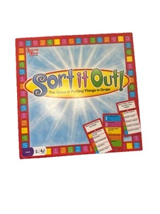 Sort It Out Board Game Excellent Condition Game Of Putting Things In Order - Picture 1 of 3