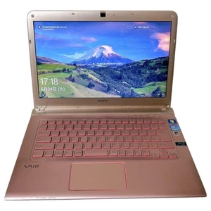 Sony VAIO SVE14AC12N Laptop Core i5 4GB RAM 500GB SSD 14in Used Japan - Picture 1 of 9