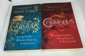 Caligula & Commodus Simon Turney Paperback Books x2 Orion - Bild 1 von 6