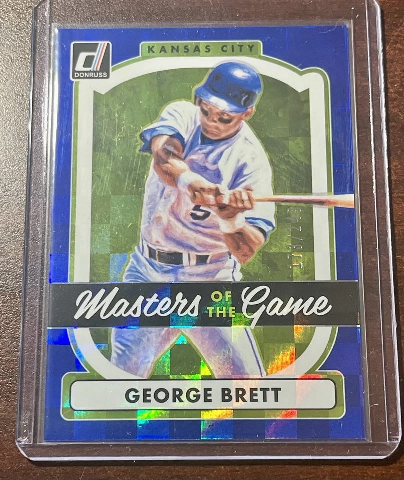 Panini Donruss 2017 - George Brett Masters of the Game #MG3/249 azul Foto 1 de 4