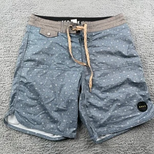 Howler Brothers Shorts Mens 30 Blue Vaquero Stretch Board Shorts Surf Swim - Picture 1 of 7
