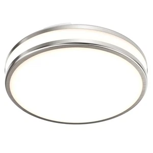 ARTIKA HEMISPHERE 15" LED Flush Mount Light - Brushed Nickel Open Box - Picture 1 of 13