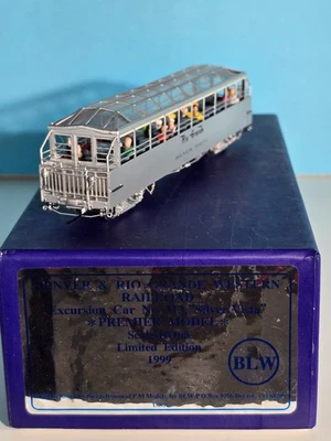 Berlyn Locomotive Works "HOn3" scale (rare item) Excursion car "Silver Vista" - Image 1 of 4