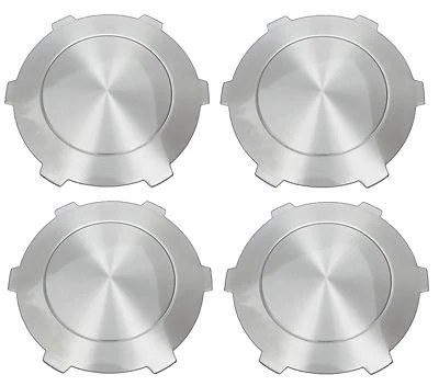 全新 2004 - 2007 GMC SIERRA YUKON XL 1500 17 英寸轮毂中心盖 4 件套 — 第 1/4 张图片