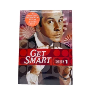 Get Smart Season 1- 30 Episodes on 4 DVD's Shoe Phone Spy Agent 99 New Sealed - Picture 1 of 6