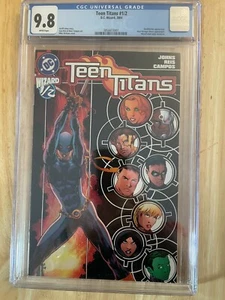 TEEN TITANS #1/2 DC WIZARD! CGC 9.8! - Picture 1 of 4