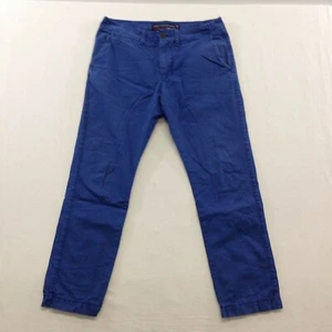 American Eagle Outfitters Men’s 33-30 Straight Leg Blue Cotton Pants - Picture 1 of 5