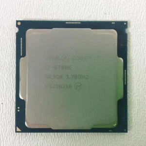 Intel® Core™ i7-8700K (12M Cache, up to 4.70GHz) Hexa-Core LGA1151 CPU - SR3QR - Picture 1 of 2
