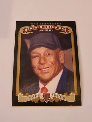 2012 Ernie Banks Upper Deck Goodwin Champions #107 - Image 1 of 2