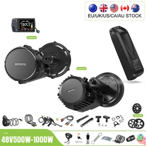 48V Bafang Mid Motor 500W 750W 1000W Conversion Kits 8FUN 68-100mm Electric Bike - Picture 1 of 18