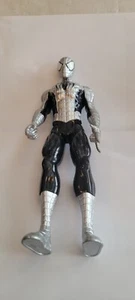 Spider-Man Armored Silver Suit 12 Inch Action Figure Marvel Avengers Titan 2013 - Picture 1 of 4