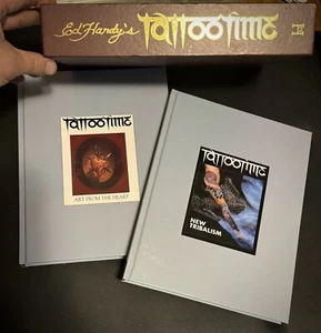Tattoo Time Ed Hardy Box Set First Print 2012 RARE Brand New - Picture 1 of 5