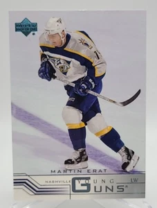 2001-02 Upper Deck Young Guns #430B SP Martin Erat Rookie RC NRMT-MT Or Better - Picture 1 of 2
