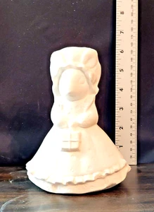 Bisque de cerámica listo para pintar conejo con capó 6" - Imagen 1 de 6
