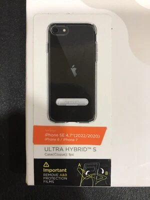 Spigen Ultra Hybrid S Clear Case Apple iPhone 7 / 8 / SE 2020 2022 - Image 1 of 3
