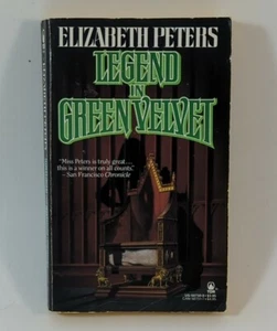 Legend in Green Velvet by Elizabeth Peters (1989, Trade Paperback) - Picture 1 of 2