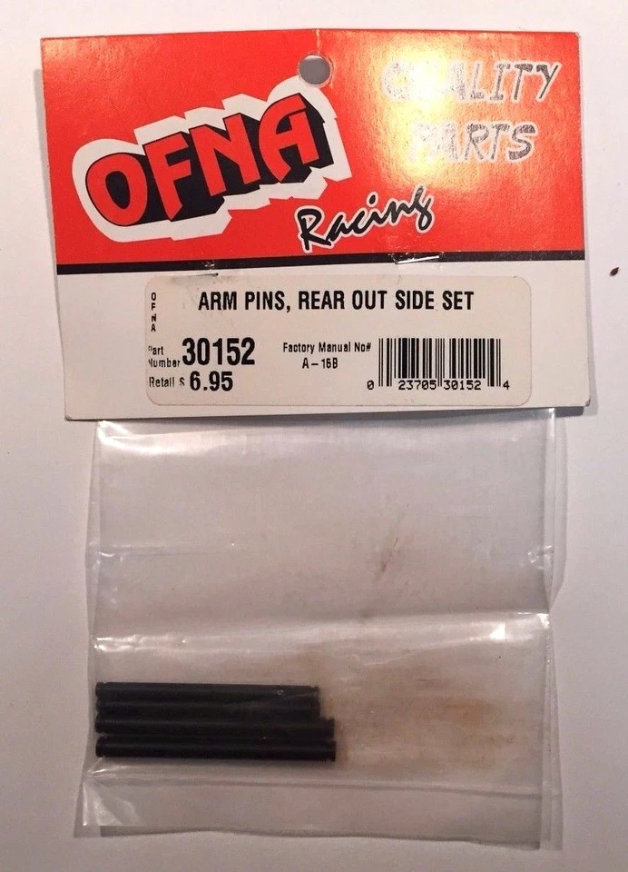 OFNA Arm Pins, Rear Out Side Set Outside 30152 RC Radio Controlled Part NEW - Image 1 of 1