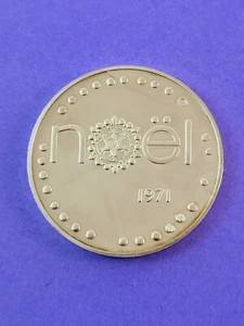 1971 Wellings Mint of Canada Noel Sterling Medallion - Bild 1 von 4