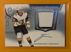 UD Ultimate Collection 2022-23 #UMS-JM Jonathan Marchessault Materials automático/49 - Imagen 1 de 2