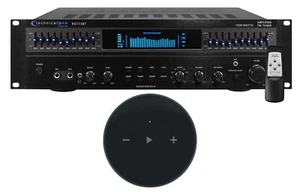 Technical Pro RX113BT Bluetooth Home Amplifier+Smart Wifi Streaming Receiver - Picture 1 of 11