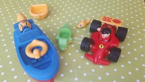 Playmobil 1.2.3 Wasserspielset Boot mit Zubehör + Gowi Rennauto - Bild 1 von 6