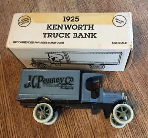 ERTL DIECAST 1/30 SCALE 1925 KENWORTH TRUCK BANK #9636 J.C. Penny - Picture 1 of 3