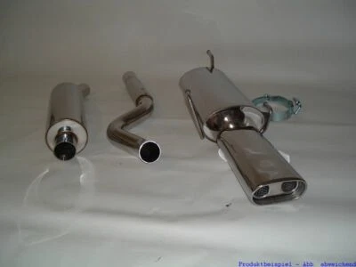 Instalación FMS Grupo A acero inoxidable Opel Astra F Cabrio (91-98) 1.4 60kW / 1.6 52/55kW - Imagen 1 de 4