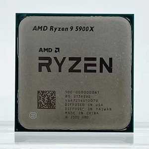 AMD Ryzen 9 5900X 3.70GHz 12 Core 24 Thread 100-000000061 AM4 Processor - Afbeelding 1 van 10