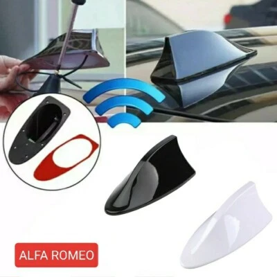 Antenna Pinna di Squalo Alfa Romeo 147 156 159 Mito Giulietta GT FM/AM Shark Fin - Immagine 1 di 4