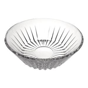 Cuenco para servir Val St Lambert vidrio balmoral 9 pulgadas astillado - Imagen 1 de 10