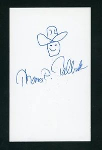 Thomas Tallick JFK/Kennedy Honor Guard Death Watch Signed 3x5 SKETCH Card E21993 - Picture 1 of 1