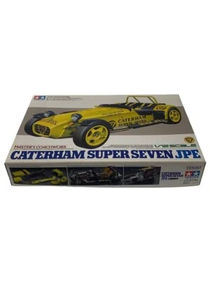 TAMIYA CATERHAM SUPER SEVEN JPE Master's Coachwork giallo scala 1/12 - Immagine 1 di 4