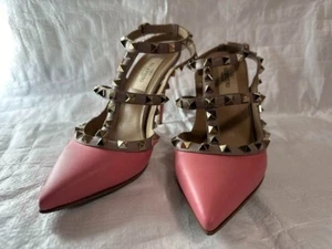 Valentino Garavani Pumps Heel Studs Pink EU35.5 - Picture 1 of 9
