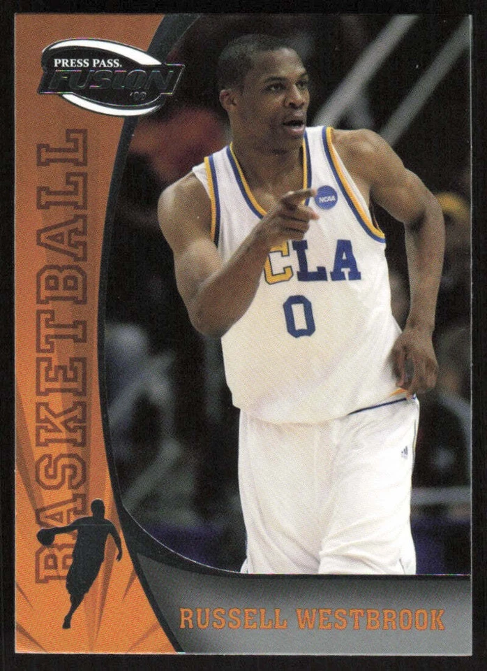 Russell Westbrook 2009 Press Pass Fusion # 32 RC Multi-Sport - Image 1 of 1