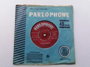THE BEATLES 1963 SOUTH AFRICAN 45 PLEASE PLEASE ME RED PARLOPHONE SPD-261 - Imagen 1 de 11