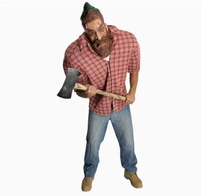 Disfraz de Halloween Lumberin Jack Big Bruizer para hombre NUEVO Foto 1 de 2