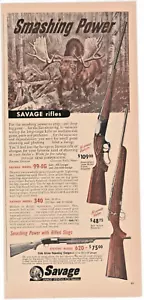 Pubblicità stampa vintage 1954 modello selvaggio 99-EG caccia alci Westfield MA - Foto 1 di 1