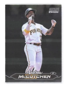 2024 Stadium Club Andrew McCutchen CHROME PARALLEL 103 Pittsburgh Pirates - Picture 1 of 2