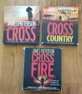 Hörbuch Konvolut von James Patterson Cross, Cross Fire, Cross Country - Bild 1 von 8