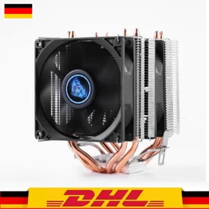 Computer 150W PWM Anpassen CPU-Kühler AMD Intel Lüfter Gaming schwarz leise - Bild 1 von 6