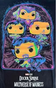 NEU Funko POP Dr STRANGE Blacklight Tee Multiverse of Madness SCARLET WITCH - Bild 1 von 2