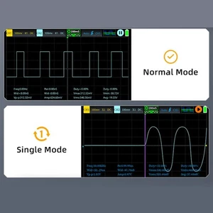Digital Oscilloscope 250MS/s Sampling Electrical Testing 4.3 Inch Touch Screen - Picture 1 of 12