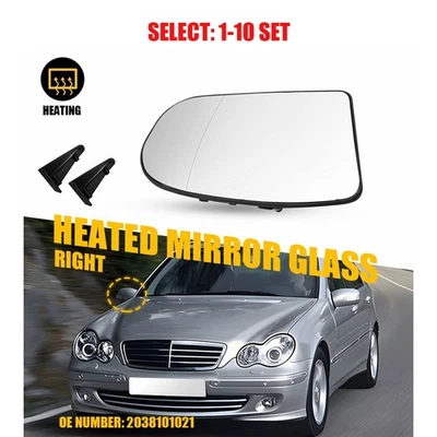 Espejo retrovisor derecho térmico cristal pasajero mercedes-benz e320 clase e350 clase e 1-10x Foto 1 de 4