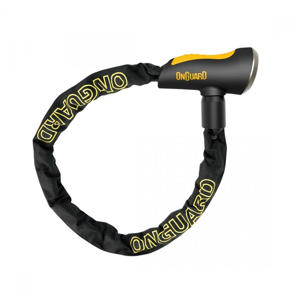 Onguard 8mm Titanium Reinforced Key Chain Lock with Rubber Cover - Heavy-Duty - Image 1 of 1