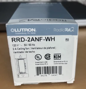 Lutron RRD-2ANF-WH Fan Speed Controller - Picture 1 of 1