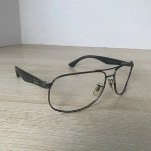 Ray-Ban RB3502 029 Aviator Black Green Sunglasses Frames Only 61-14 RARE! - Picture 1 of 8