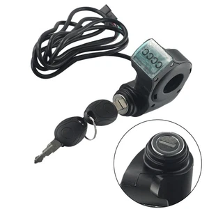 ScooterIgnition Lock Black Convenient Easy To Install Hot Sale Interior - Picture 1 of 16