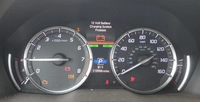 2018-2018 MDX OE Speedometer Gauge Cluster 110K Miles Acura Foto 1 de 4