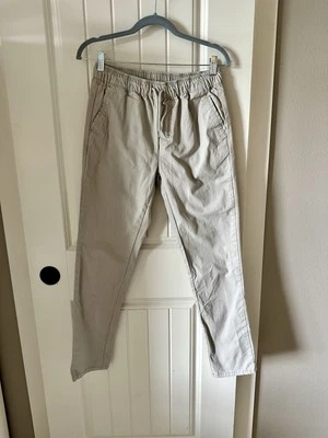 ASOS Men’s Pull On Drawstring Waist Chinos - Light Brown - Size 29/32 - Image 1 of 4