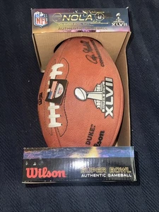 Wilson Super Bowl Authentic Game Ball Super Bowl 47 Neu in OVP  - Bild 1 von 1